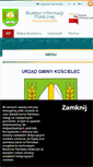 Mobile Screenshot of koscielec.nowoczesnagmina.pl