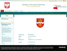 Tablet Screenshot of golub-dobrzyn.nowoczesnagmina.pl